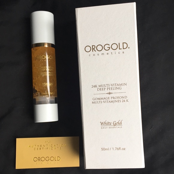 Orogold 24k multivitamin deep peeling gel. - Picture 1 of 7